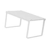 Maxbell Cabinet Shelf Space Saver Multipurpose Spice Rack for Kitchen Desktop Office White