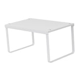 Maxbell Cabinet Shelf Space Saver Multipurpose Spice Rack for Kitchen Desktop Office White