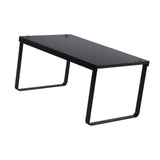 Maxbell Cabinet Shelf Space Saver Multipurpose Spice Rack for Kitchen Desktop Office Black