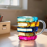 Maxbell Painted Book Mug Novelty Unique Coffee Mug for Writer Librarians Book Lovers