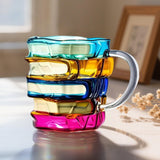 Maxbell Painted Book Mug Novelty Unique Coffee Mug for Writer Librarians Book Lovers