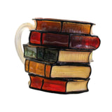 Maxbell Painted Book Mug Home Use Novelty Book Coffee Mug Collection Gift for Writer Style A