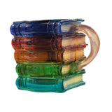 Maxbell Painted Book Mug Home Use Novelty Book Coffee Mug Collection Gift for Writer Style B
