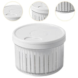 Maxbell Fresh Keeping Box Sealing Vegetable Storage Container for Ginger Garlic Nuts