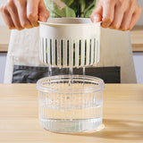 Maxbell Fresh Keeping Box Sealing Vegetable Storage Container for Ginger Garlic Nuts