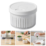 Maxbell Fresh Keeping Box Sealing Vegetable Storage Container for Ginger Garlic Nuts