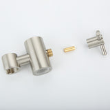 Maxbell Shower Bracket Copper Multiuse Adjustable Height for Home Apartment Restroom 2.5cm