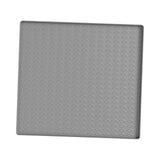 Maxbell Silicone Refrigerator Washer Mat 23.6x23.6inch Versatile Lightweight Pet Mat Grey