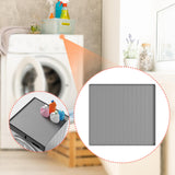 Maxbell Silicone Refrigerator Washer Mat 23.6x23.6inch Versatile Lightweight Pet Mat Grey