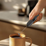 Maxbell Milk Frother Handheld with Cover Frother Wand for Macchiato Latte Cappuccino