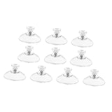 Maxbell 10x Suction Cups Heavy Duty 40mm Glass Suction Pads for Car Restroom Outdoor