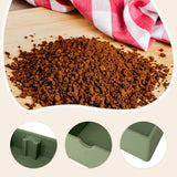 Maxbell Coffee Knock Box Easy to Clean Espresso Knock Box for Home Kitchen Cafe Shop Green