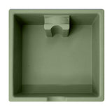 Maxbell Coffee Knock Box Easy to Clean Espresso Knock Box for Home Kitchen Cafe Shop Green