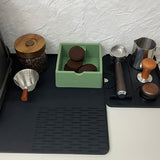 Maxbell Coffee Knock Box Easy to Clean Espresso Knock Box for Home Kitchen Cafe Shop Green