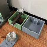 Maxbell Coffee Knock Box Easy to Clean Espresso Knock Box for Home Kitchen Cafe Shop Green