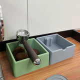 Maxbell Coffee Knock Box Easy to Clean Espresso Knock Box for Home Kitchen Cafe Shop Green