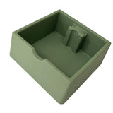 Maxbell Coffee Knock Box Easy to Clean Espresso Knock Box for Home Kitchen Cafe Shop Green
