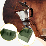 Maxbell Coffee Knock Box Easy to Clean Espresso Knock Box for Home Kitchen Cafe Shop Green