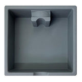 Maxbell Coffee Knock Box Easy to Clean Espresso Knock Box for Home Kitchen Cafe Shop Gray