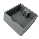 Maxbell Coffee Knock Box Easy to Clean Espresso Knock Box for Home Kitchen Cafe Shop Gray