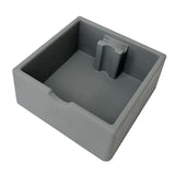 Maxbell Coffee Knock Box Easy to Clean Espresso Knock Box for Home Kitchen Cafe Shop Gray