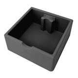 Maxbell Coffee Knock Box Easy to Clean Espresso Knock Box for Home Kitchen Cafe Shop Black