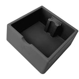 Maxbell Coffee Knock Box Easy to Clean Espresso Knock Box for Home Kitchen Cafe Shop Black