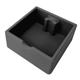 Maxbell Coffee Knock Box Easy to Clean Espresso Knock Box for Home Kitchen Cafe Shop Black