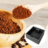 Maxbell Coffee Knock Box Easy to Clean Espresso Knock Box for Home Kitchen Cafe Shop Black
