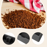 Maxbell Coffee Knock Box Easy to Clean Espresso Knock Box for Home Kitchen Cafe Shop Black