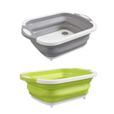 Maxbell Cutting Board BBQ Prep Tub Camping Sink for Fishing Beach Garden