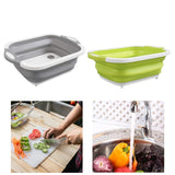 Maxbell Cutting Board BBQ Prep Tub Camping Sink for Fishing Beach Garden