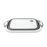 Maxbell Cutting Board BBQ Prep Tub Camping Sink for Fishing Beach Garden