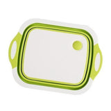 Maxbell Cutting Board BBQ Prep Tub Camping Sink for Fishing Beach Garden