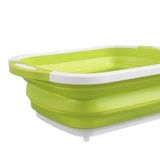 Maxbell Cutting Board BBQ Prep Tub Camping Sink for Fishing Beach Garden