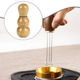 Maxbell Espresso Coffee Stirrer Tool Stainless Steel Coffee Needle for Home Bar Cafe Beech