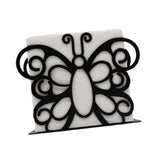 Maxbell Napkin Holder for Table Iron Upright Napkin Storage for Dining Kitchen Party Style A