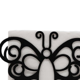 Maxbell Napkin Holder for Table Iron Upright Napkin Storage for Dining Kitchen Party Style A