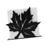 Maxbell Napkin Holder for Table Iron Upright Napkin Storage for Dining Kitchen Party Style C