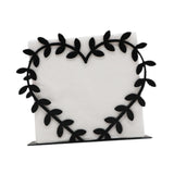 Maxbell Napkin Holder for Table Iron Upright Napkin Storage for Dining Kitchen Party Style D