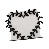 Maxbell Napkin Holder for Table Iron Upright Napkin Storage for Dining Kitchen Party Style D