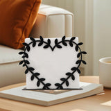 Maxbell Napkin Holder for Table Iron Upright Napkin Storage for Dining Kitchen Party Style D