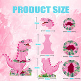 Maxbell Dinosaur Cake Holder Creative 3 Tier Cupcake Stand for Birthday Table Pastry