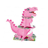 Maxbell Dinosaur Cake Holder Creative 3 Tier Cupcake Stand for Birthday Table Pastry