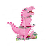 Maxbell Dinosaur Cake Holder Creative 3 Tier Cupcake Stand for Birthday Table Pastry