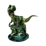 Maxbell Dinosaur Cupcake Stand Dessert Rack Platter Pastry Fruits 3 Tier Cake Holder