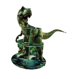 Maxbell Dinosaur Cupcake Stand Dessert Rack Platter Pastry Fruits 3 Tier Cake Holder