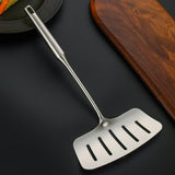 Maxbell Steak Spatula Heat Resistant Wide Slotted Turner for Grilling Hamburgers Egg