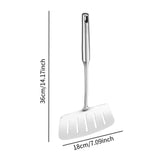 Maxbell Steak Spatula Heat Resistant Wide Slotted Turner for Grilling Hamburgers Egg