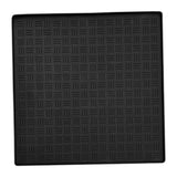 Maxbell Washer Dryer Top Protective Mat Accessory Silicone Washing Machine Top Cover 60cmx60cm Black